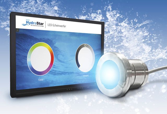 Binder HydroStar LED Scheinwerfer + Touch Display